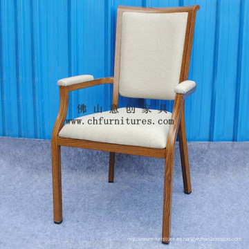 Brazo que cena la silla de madera de imitación (YC-E65-03)